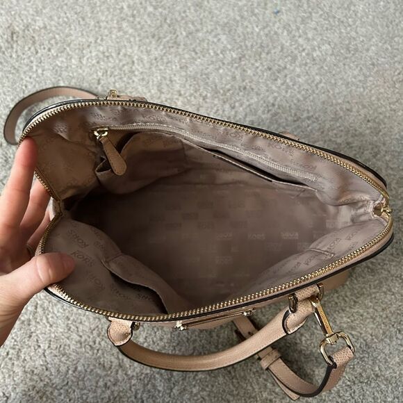 Michael‎ Kors Cindy Dome Satchel BLUSH PURSE Leather - Picture 15 of 16